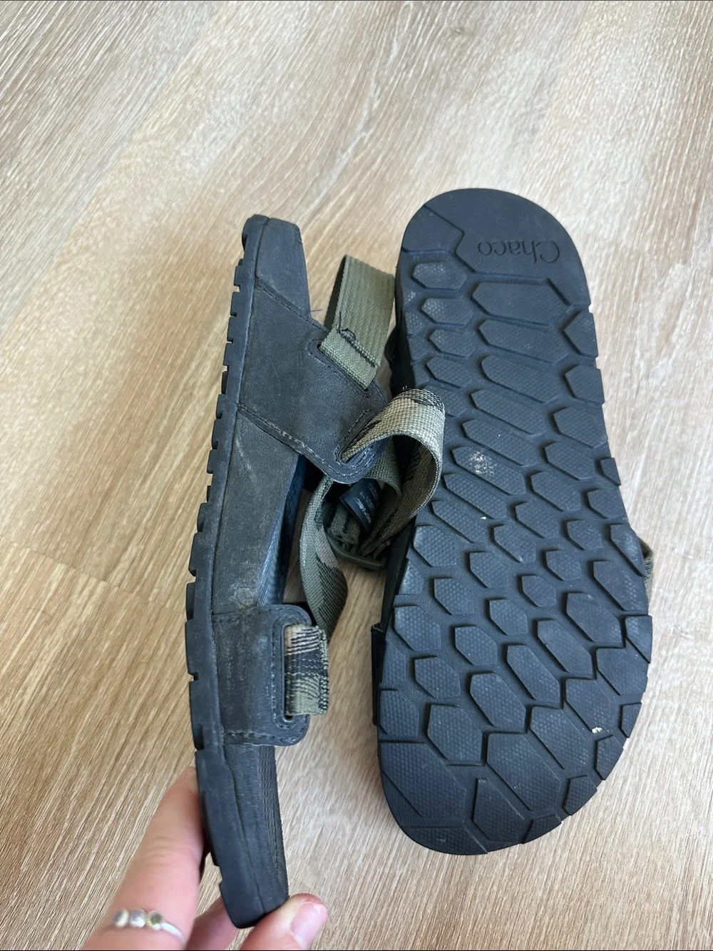 Men's Chaco Z/1 Camo Adjustable Hiking Sandals Size 9 | Outdoor Water Shoes